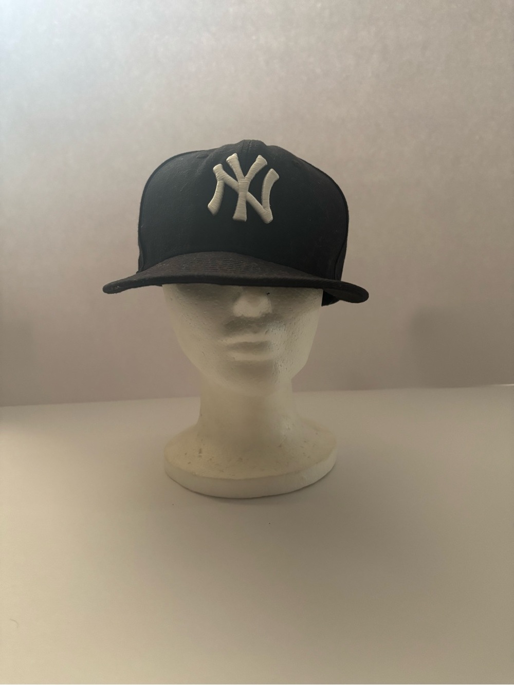 New Era Navy Baseball Cap with White NY Logo
